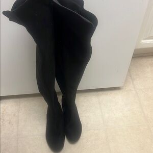 Black Over-the-Knee Boots